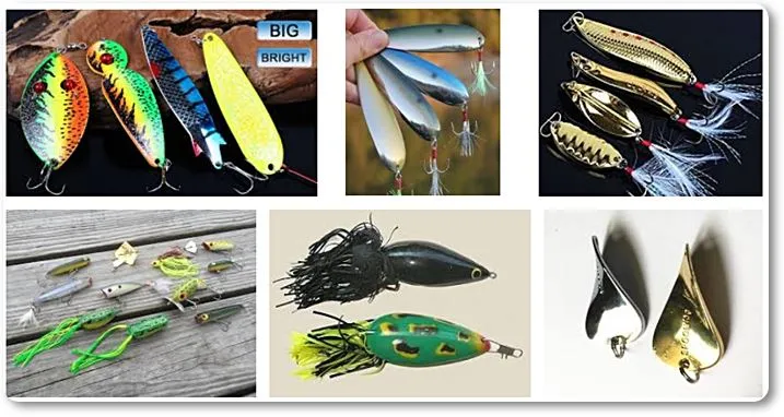 Tipos de cucharillas válidas para pescar boquianchos